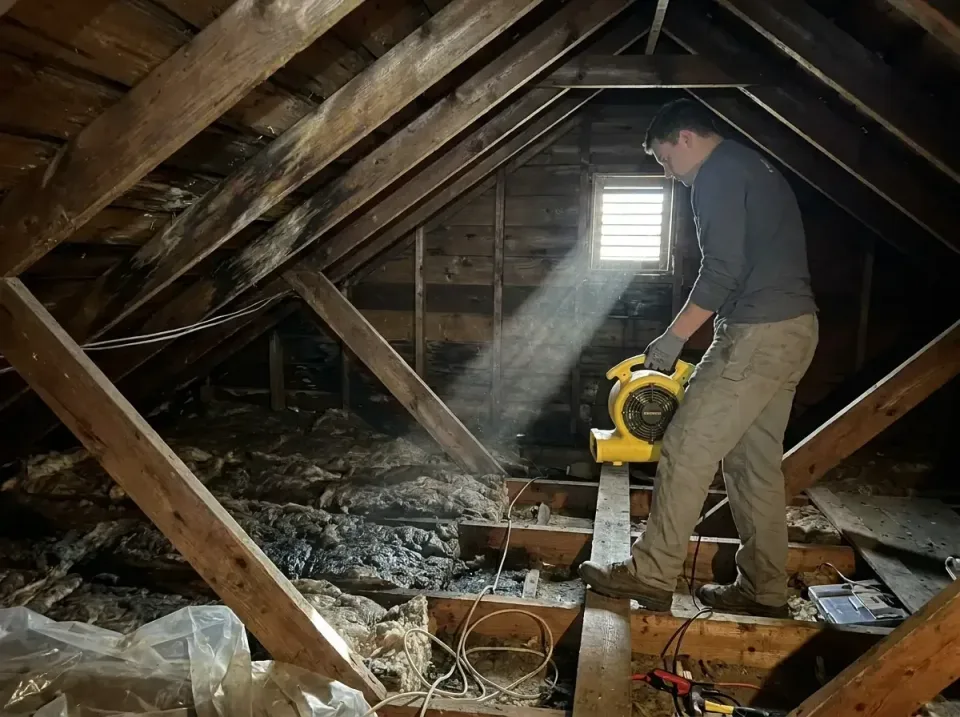 attic-water-damage-drying-proc-007 — frequently asked questions, Emergency Water Extraction & 24/7 Flood Response in Homeacr…